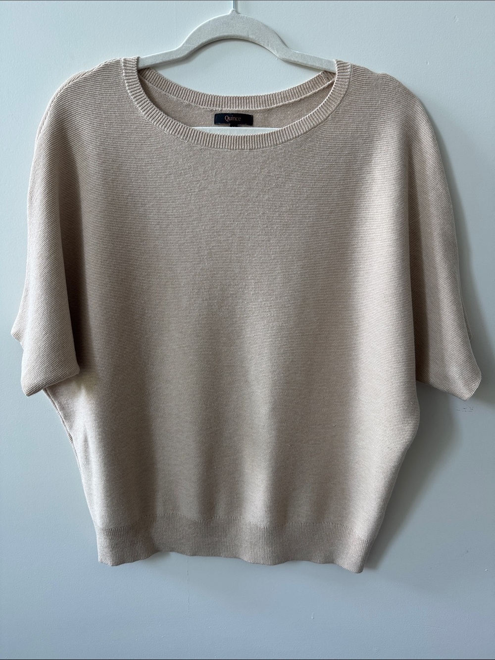 Quince Lightweight Cotton-Cashmere Dolman Sweater - Picture 4 of 12